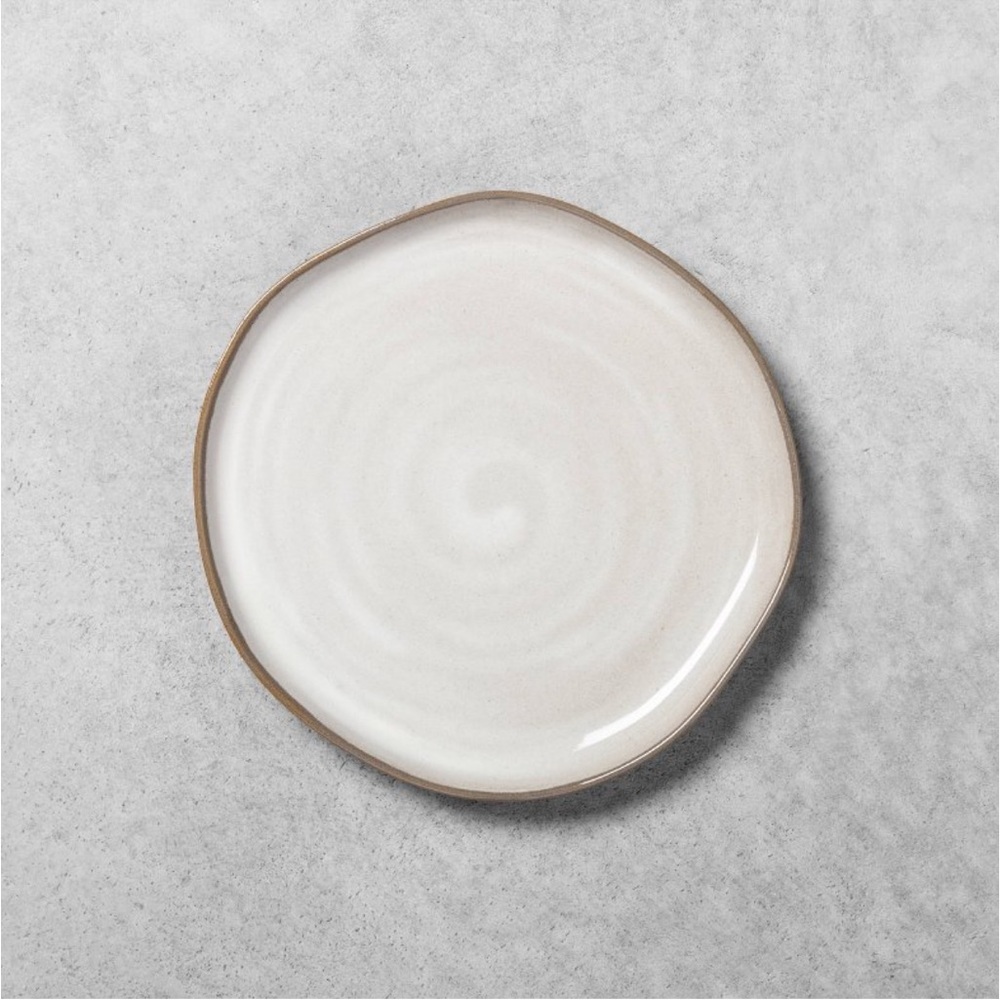 8" 4pk Stoneware Reactive Glaze Salad
Plate Set Gray - Hearth & Hand - Picture 2 of 8